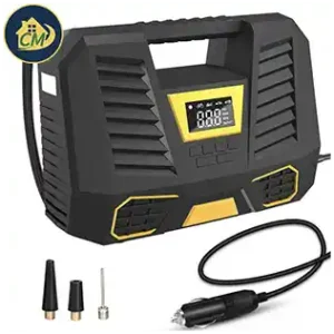 Compresseur d'air portable pour pneus de voiture sans fil 12V 150psi 35l/min